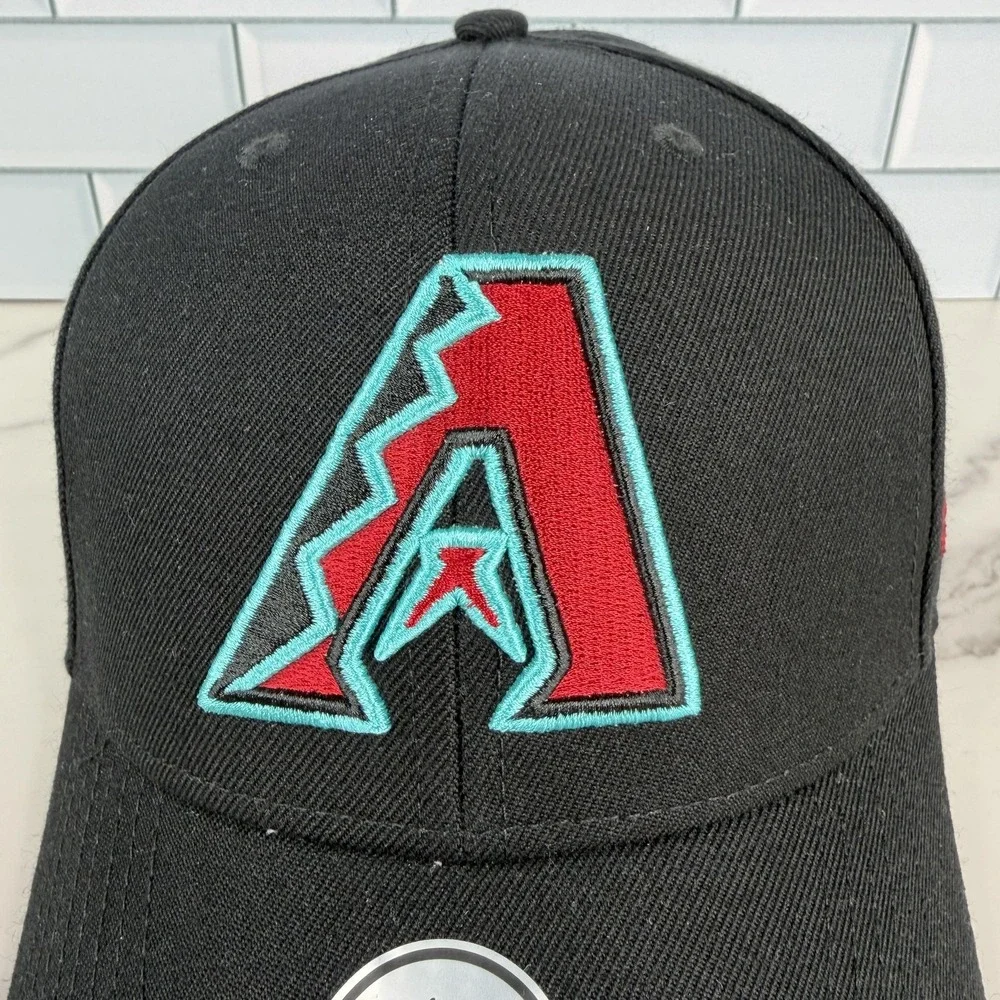 Arizona Diamondbacks Hat Cap Strap Back Mens OSFA Black 47 MVP Baseball Dbacks